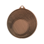 Medal MMC1140/B 40 mm - brązowy, miejsce na krążek 25 mm