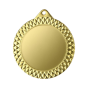 Medal MMC1270/G 70 mm - złoty, miejsce na krążek 50 mm