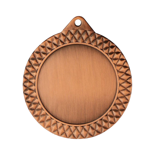 Medal MMC1270/B 70 mm - brązowy, miejsce na krążek 50 mm