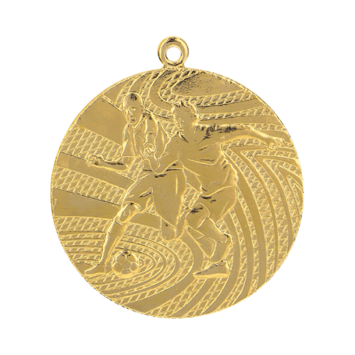 Medal piłkarski MMC1340/G 40 mm - złoty
