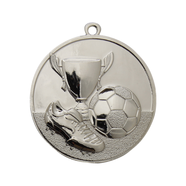 Medal ME.047.02.C piłka nożna - srebrny