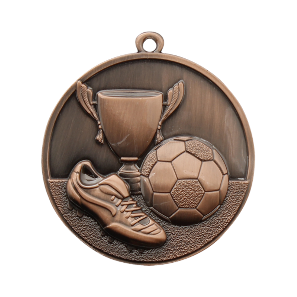 Medal ME.047.03.C piłka nożna - brązowy