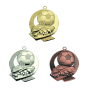 Medal ME.053 - złoty, srebrny i brązowy