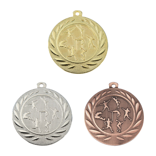 Medale DI5000.K lekkoatletyka - złoty, srebrny i brązowy