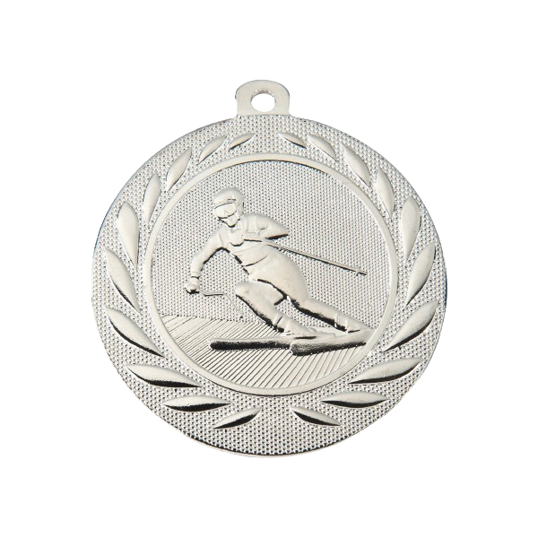 Medal DI5000.Q narciarstwo - srebrny