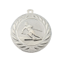 Medal DI5000.Q narciarstwo - srebrny