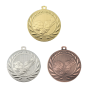 Medal DI5000.B złoty, srebrny i brązowy - piłka nożna 50 mm