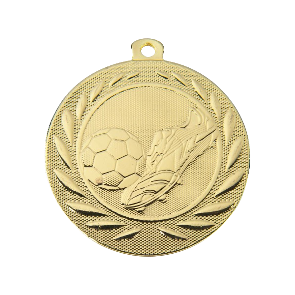 Medal DI5000.B złoty - piłka nożna 50 mm