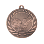 Medal DI5000.B brązowy - piłka nożna 50 mm