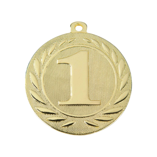 Medal DI5000.D.01 złoty - pierwsze miejsce 50 mm