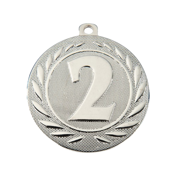 Medal DI5000.E.02 srebrny - drugie miejsce 50 mm