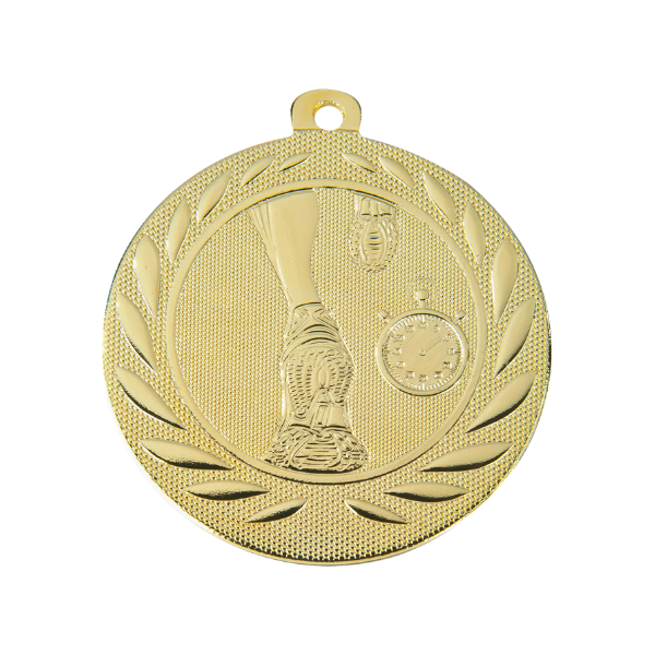 Medal DI5000.G złoty - biegi 50 mm