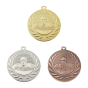 Medal DI5000.H złoty, srebrny i brązowy - pływanie 50 mm