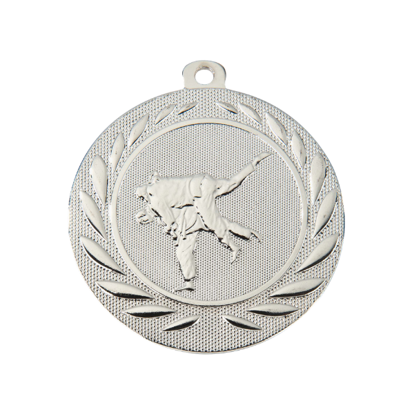 Medal DI5000.I srebrny - judo 50 mm
